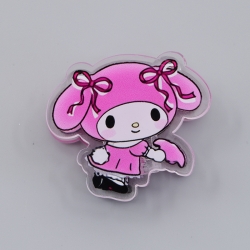 melody Cartoon acrylic book cl...