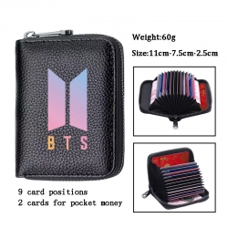 BTS Anime PU change bag card h...