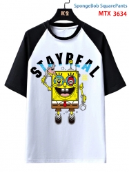 SpongeBob Anime raglan sleeve ...