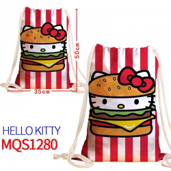 hello kitty Canvas drawstring ...