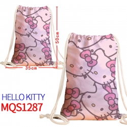 hello kitty Canvas drawstring ...