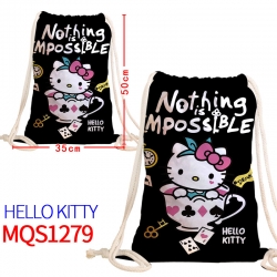 hello kitty Canvas drawstring ...