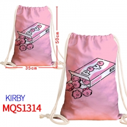 Kirby Canvas drawstring pocket...