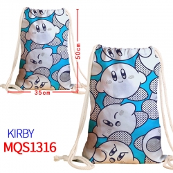 Kirby Canvas drawstring pocket...