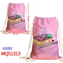 Kirby Canvas drawstring pocket...