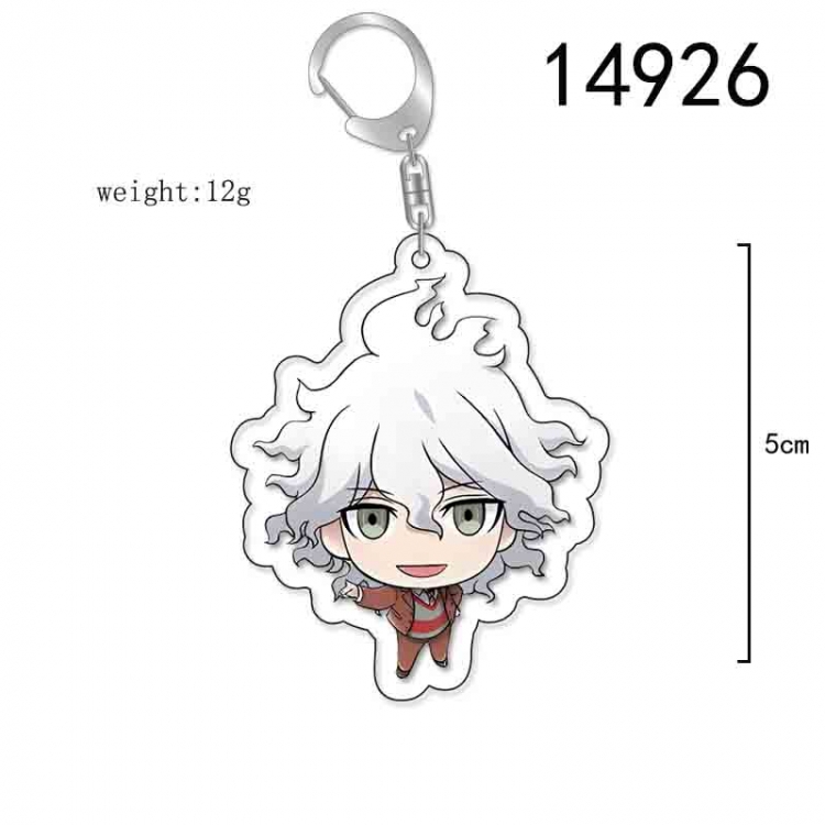 Dangan-Ronpa Anime Acrylic Keychain Charm price for 5 pcs 14926