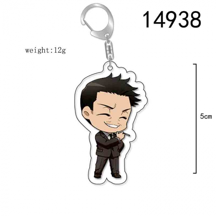 Jujutsu Kaisen Anime Acrylic Keychain Charm price for 5 pcs 14938
