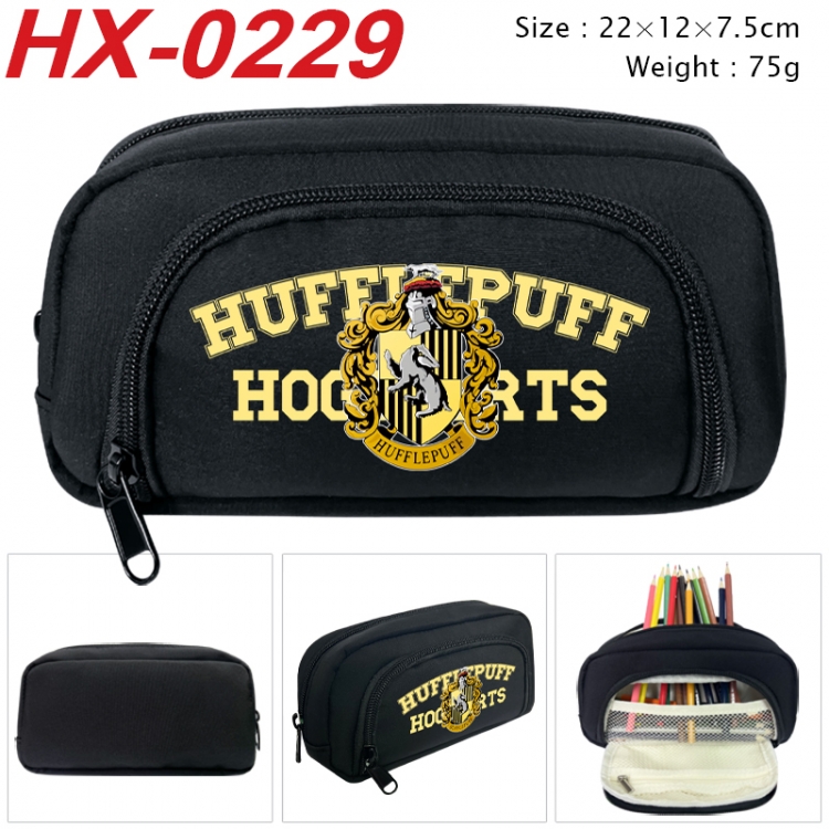 Harry Potter Anime 3D pen bag with partition stationery box 20x10x7.5cm 75g HX-0229