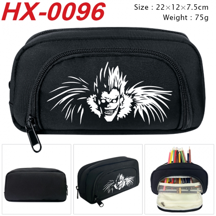 Death note Anime 3D pen bag with partition stationery box 20x10x7.5cm 75g HX-0096