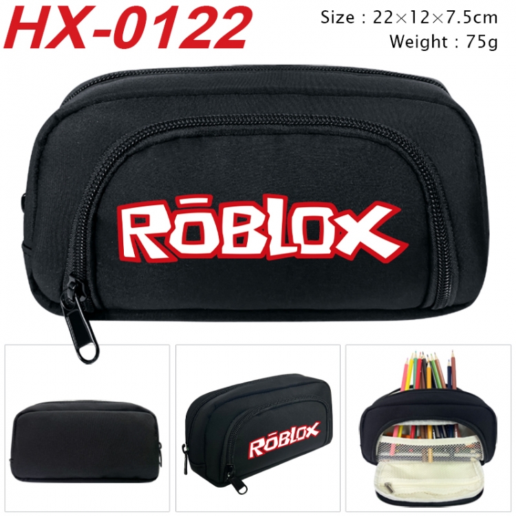Roblox Anime 3D pen bag with partition stationery box 20x10x7.5cm 75g HX-0122