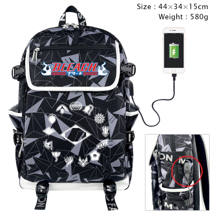 Bleach Anime 3D pen bag with partition stationery box 20x10x7.5cm 75g