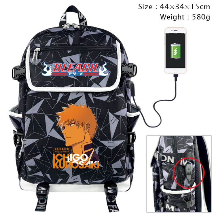 Bleach Anime 3D pen bag with partition stationery box 20x10x7.5cm 75g