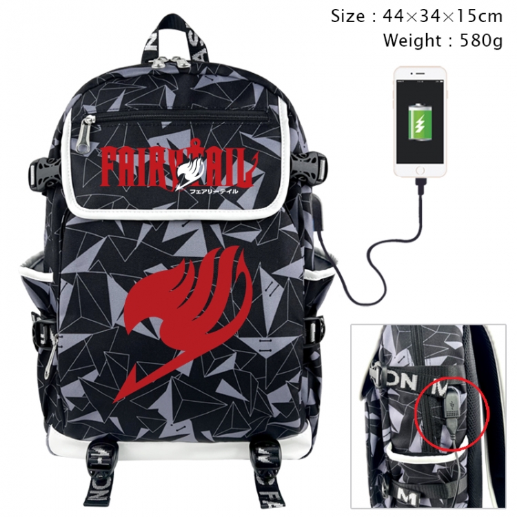 Fairy tail Anime 3D pen bag with partition stationery box 20x10x7.5cm 75g