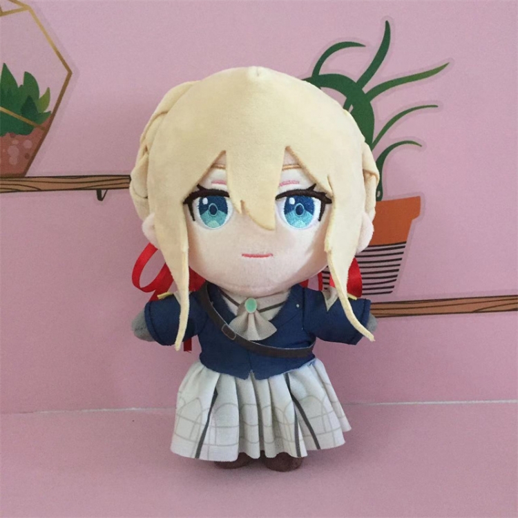 Violet Evergarden Anime peripheral Q-version plush toy doll 20cm