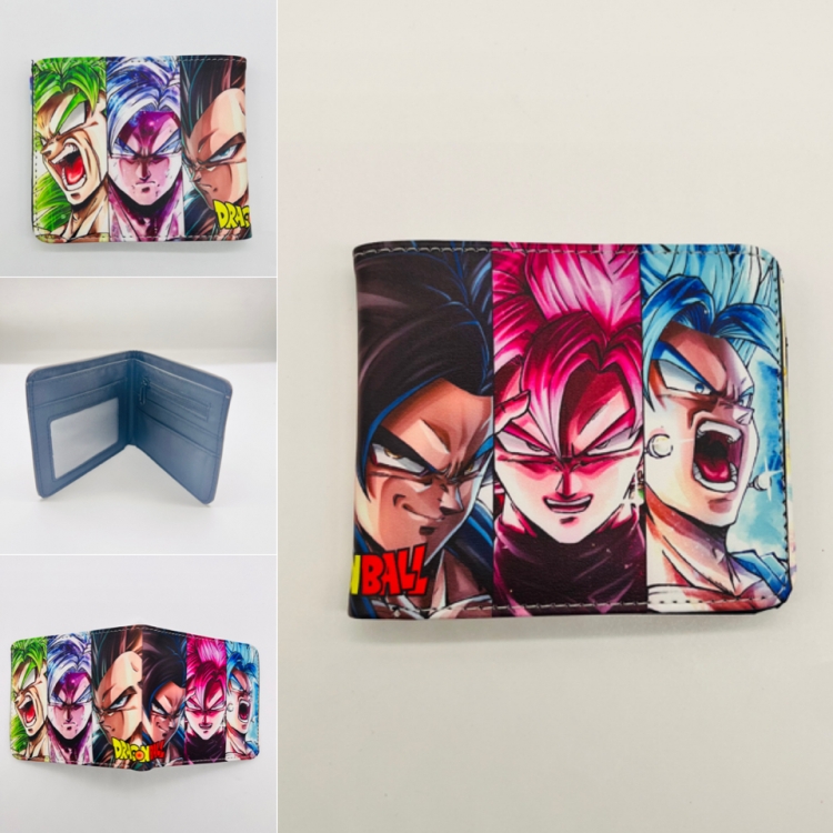 DRAGON BALL Full color Two fold short card case wallet 11X9.5CM