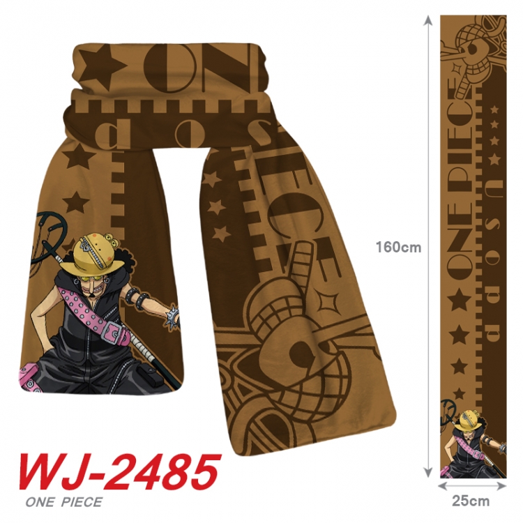 One Piece Anime Plush Impression Scarf Neck 25x160cm  WJ-2485