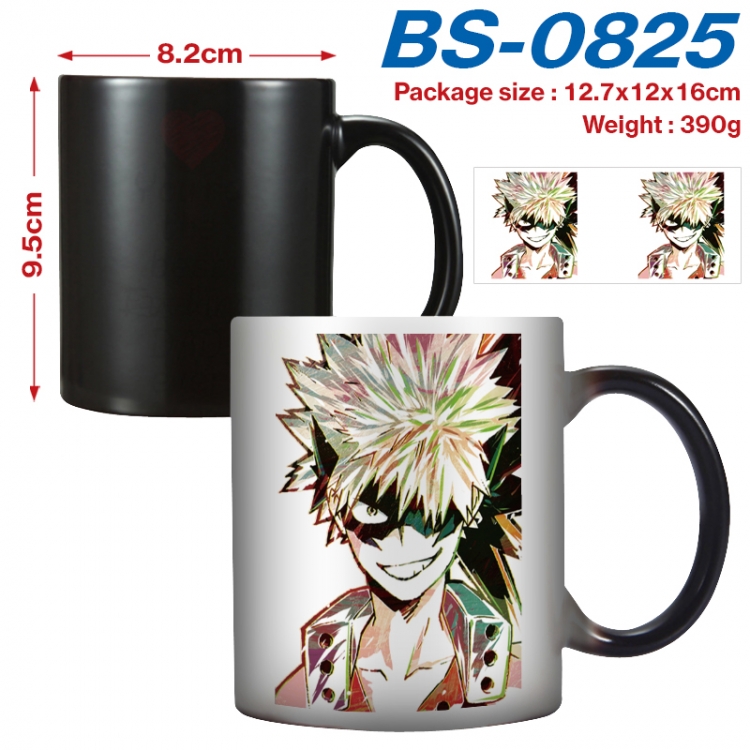My Hero Academia Anime high-temperature color-changing printing ceramic mug 400ml BS-0825