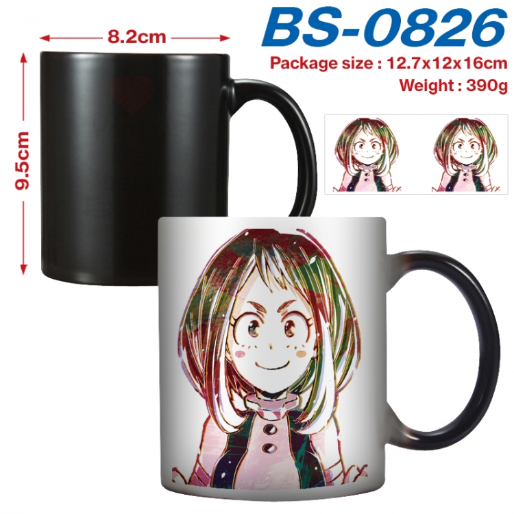 My Hero Academia Anime high-temperature color-changing printing ceramic mug 400ml BS-0826
