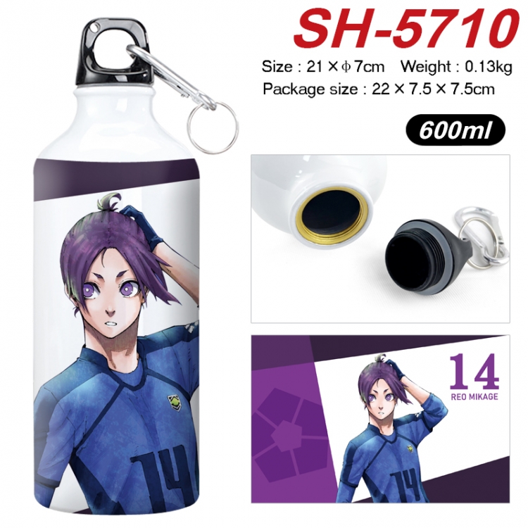 BLUE LOCK  Anime print sports kettle aluminum kettle water cup 600ml SH-5710