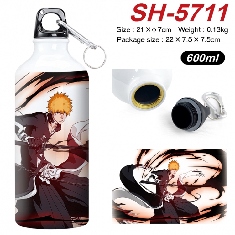 Bleach Anime print sports kettle aluminum kettle water cup 600ml  SH-5711