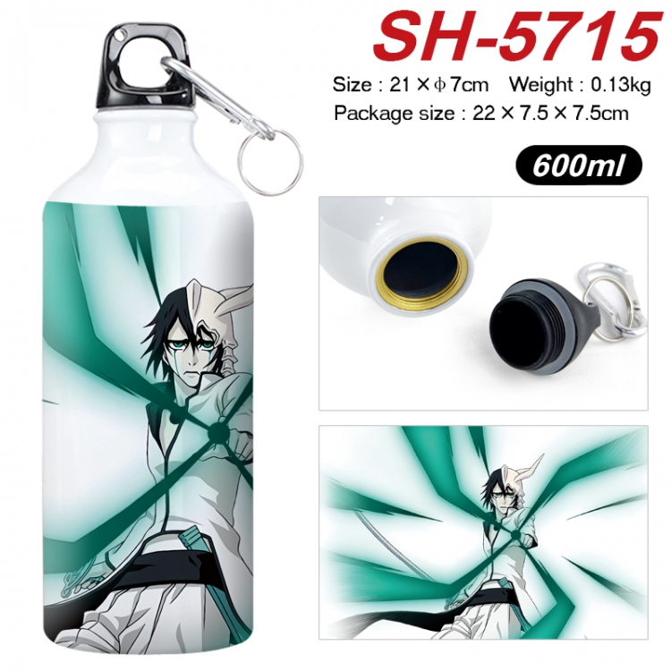 Bleach Anime print sports kettle aluminum kettle water cup 600ml SH-5715
