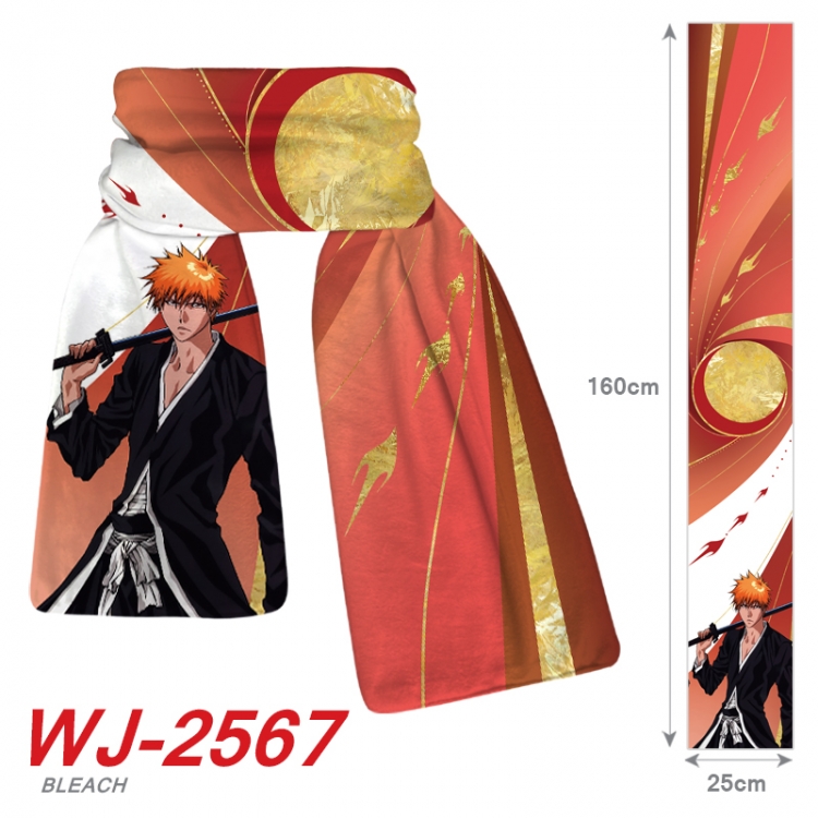 Bleach Anime Plush Impression Scarf Neck 25x160cm  WJ-2567