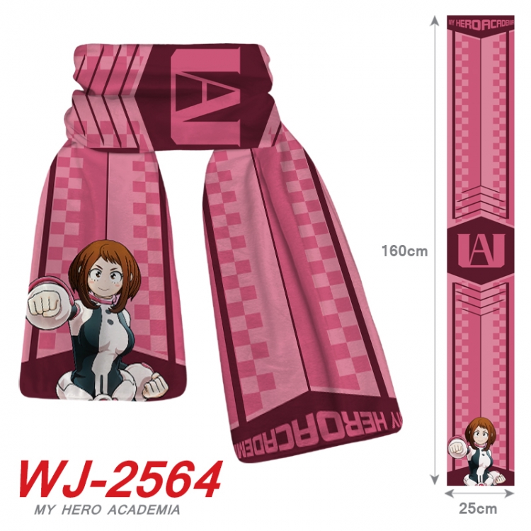 My Hero Academia Anime Plush Impression Scarf Neck 25x160cm  WJ-2564