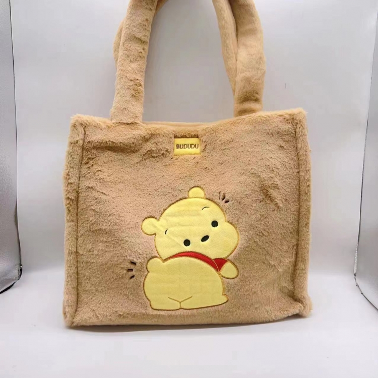 Tote Bag Plush Cartoon Handbag Cute Storage Bag Toy Bag 28cm  price for 2 pcs