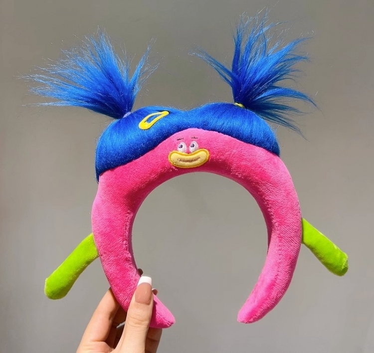 Cartoon plush hair hoop hair clip holiday headwear  price for 2 pcs