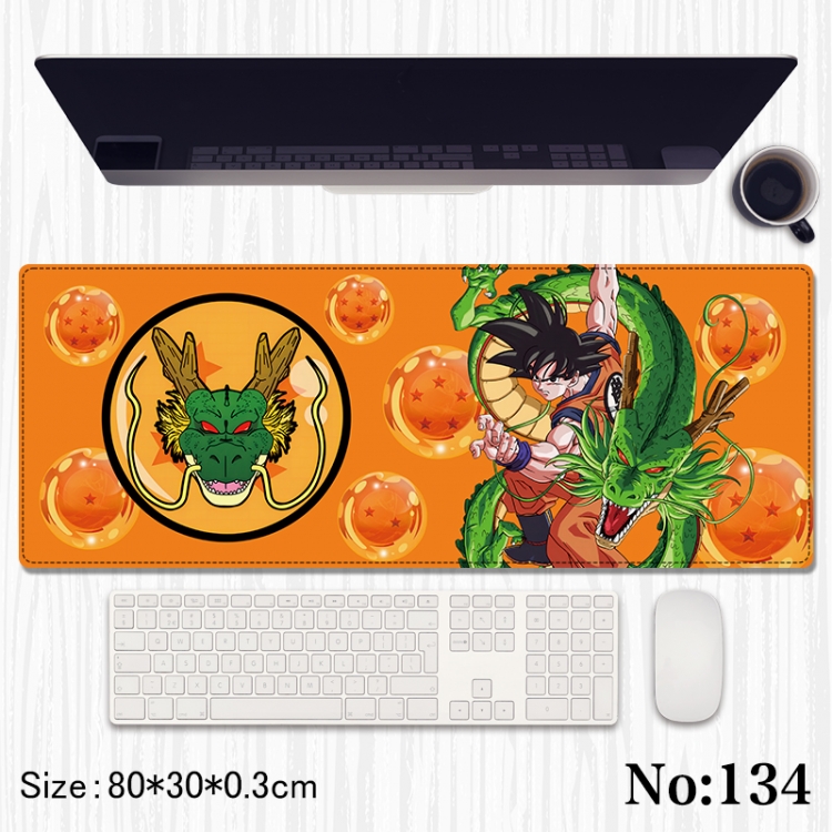 DRAGON BALL Anime peripheral computer mouse pad office desk pad multifunctional pad 80X30X0.3cm