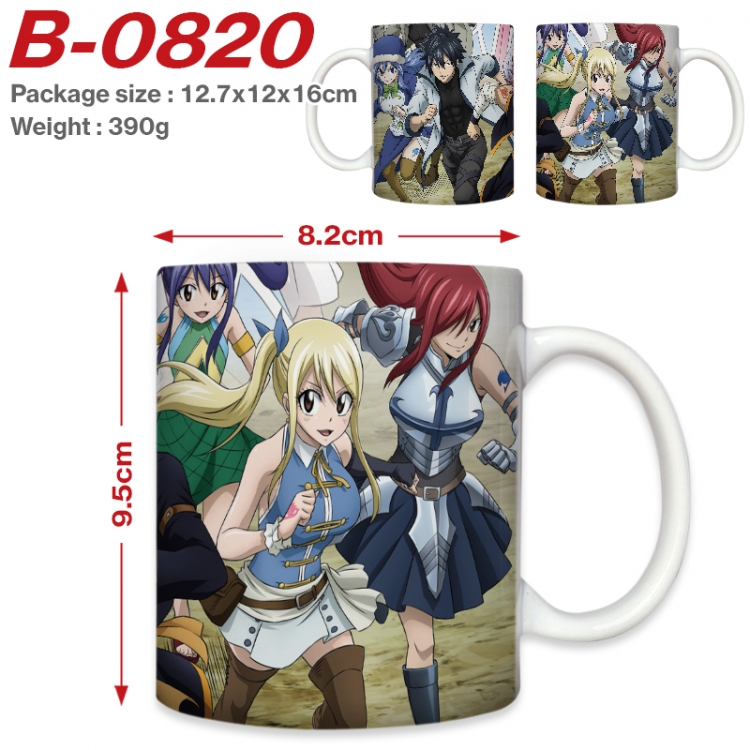 My Hero Academia Anime printed ceramic mug 400ml (single carton foam packaging)  B-0820