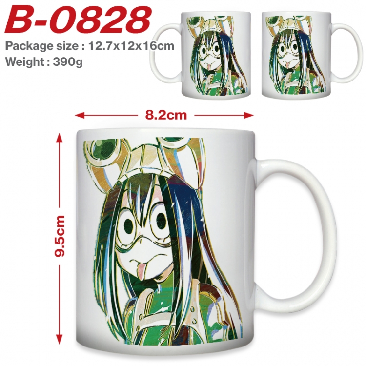 My Hero Academia Anime printed ceramic mug 400ml (single carton foam packaging) B-0828