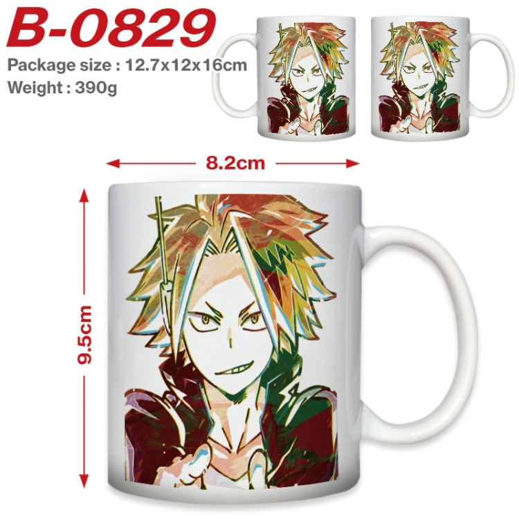 My Hero Academia Anime printed ceramic mug 400ml (single carton foam packaging) B-0829