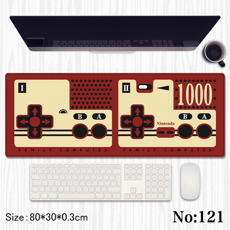 Nintendo Anime peripheral computer mouse pad office desk pad multifunctional pad 80X30X0.3cm