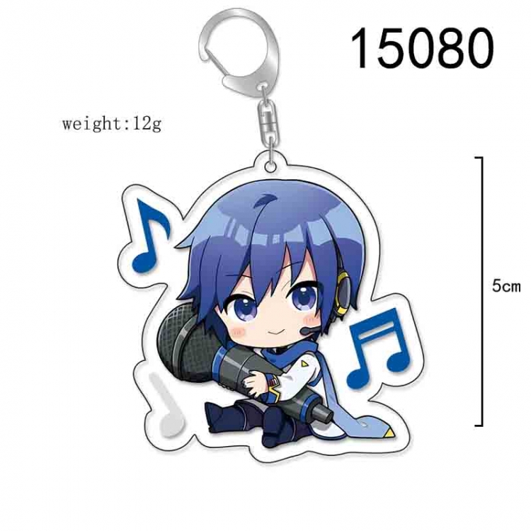 Hatsune Miku Anime Acrylic Keychain Charm price for 5 pcs 15080
