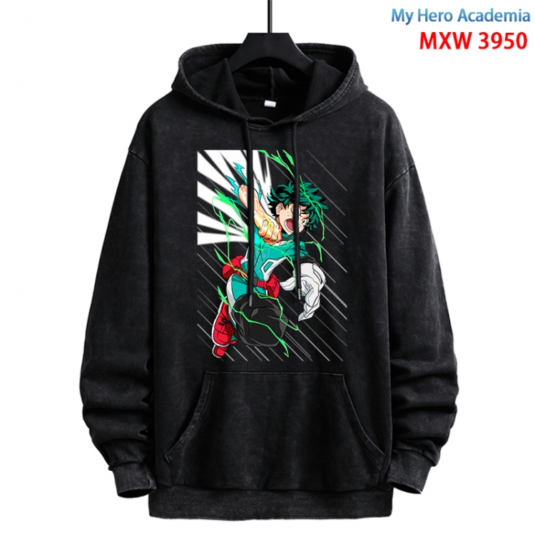 My Hero Academia Anime peripheral washing and worn-out pure cotton sweater from S to 3XL MXW-3950-1