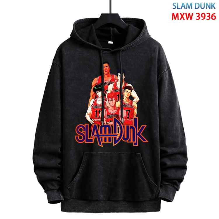 Slam Dunk Anime peripheral washing and worn-out pure cotton sweater from S to 3XL MXW-3936-1