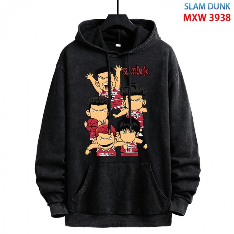 Slam Dunk Anime peripheral washing and worn-out pure cotton sweater from S to 3XL  MXW-3938-1