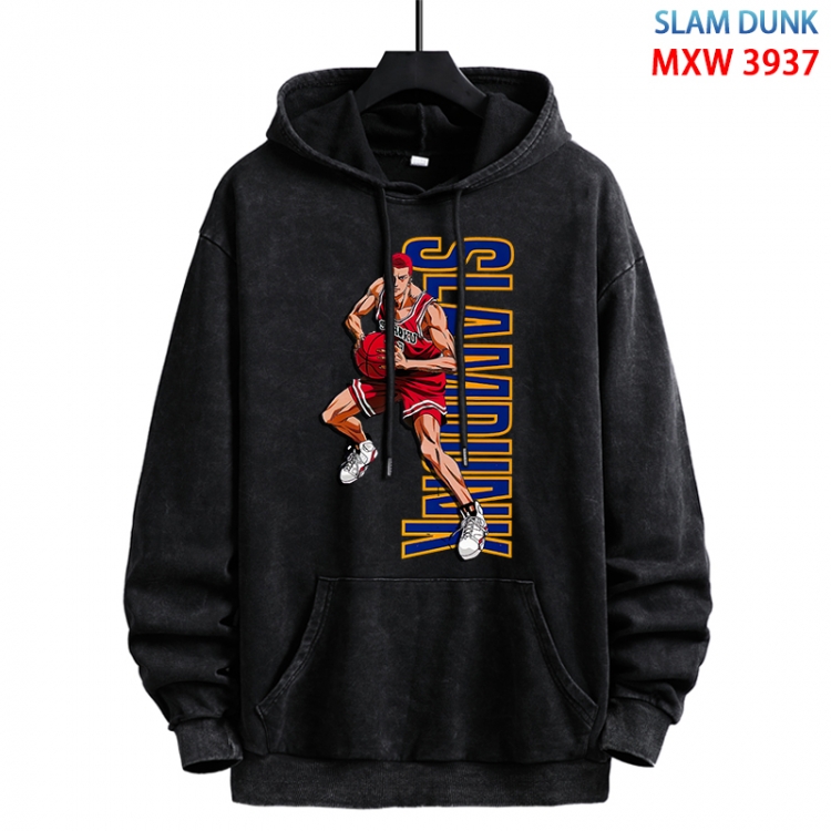 Slam Dunk Anime peripheral washing and worn-out pure cotton sweater from S to 3XL MXW-3937-1