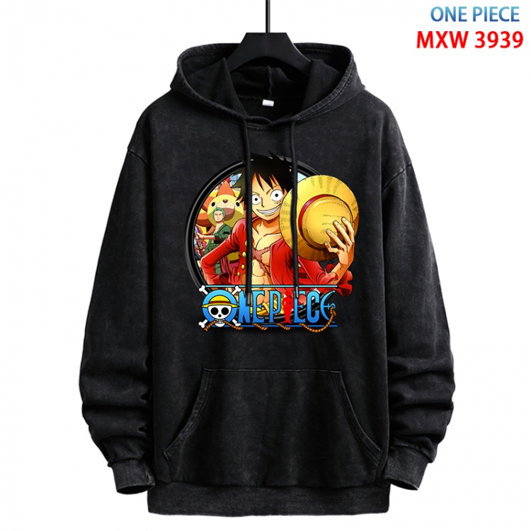 One Piece Anime peripheral washing and worn-out pure cotton sweater from S to 3XL  MXW-3939-1