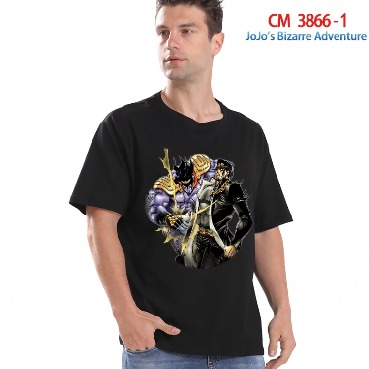 JoJos Bizarre Adventure Printed short-sleeved cotton T-shirt from S to 4XL 3866-1