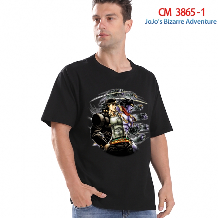 JoJos Bizarre Adventure Printed short-sleeved cotton T-shirt from S to 4XL 3865-1