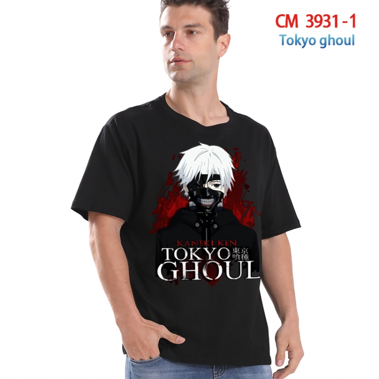 Tokyo Ghoul Printed short-sleeved cotton T-shirt from S to 4XL  3931-1