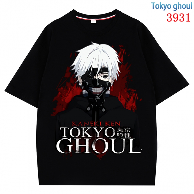 Tokyo Ghoul  Anime Pure Cotton Short Sleeve T-shirt Direct Spray Technology from S to 4XL CMY-3931-2