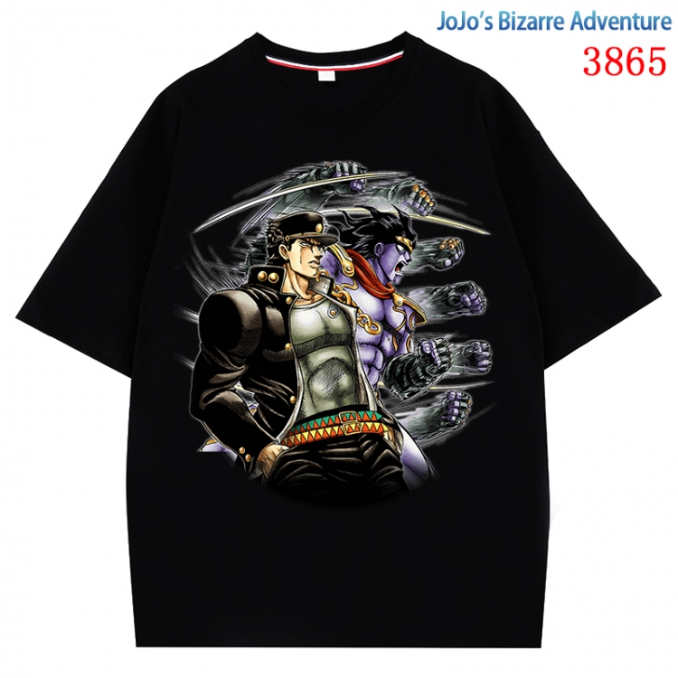 JoJos Bizarre Adventure  Anime Pure Cotton Short Sleeve T-shirt Direct Spray Technology from S to 4XL CMY-3865-2