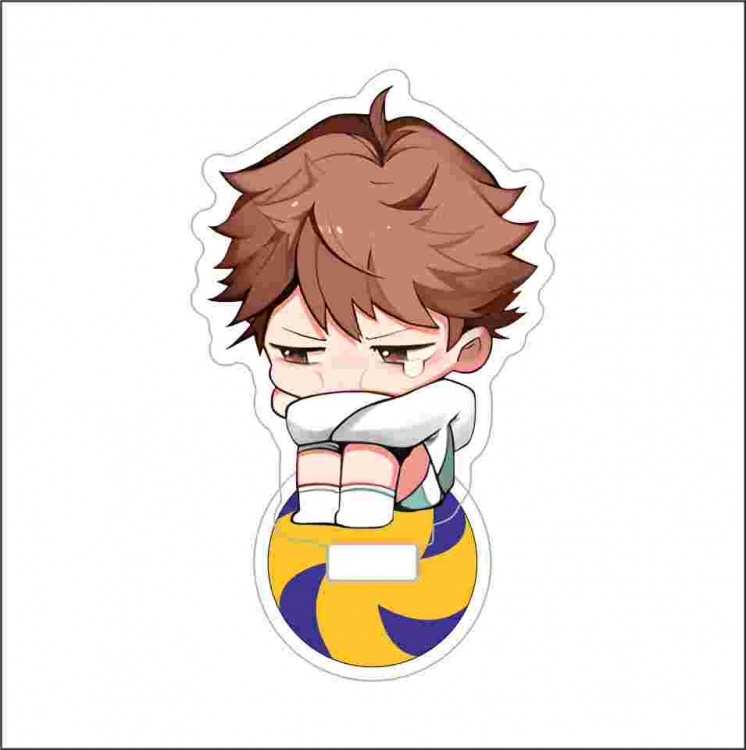 Haikyuu!! Anime interlayer acrylic Standing Plates Keychain 5.8cm
