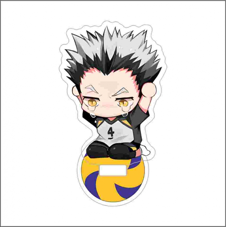 Haikyuu!! Anime interlayer acrylic Standing Plates Keychain 5.8cm