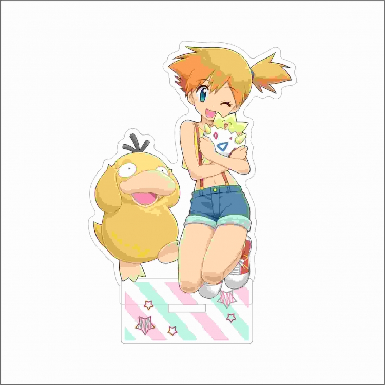 Pokemon Anime characters acrylic Standing Plates Keychain 15cm