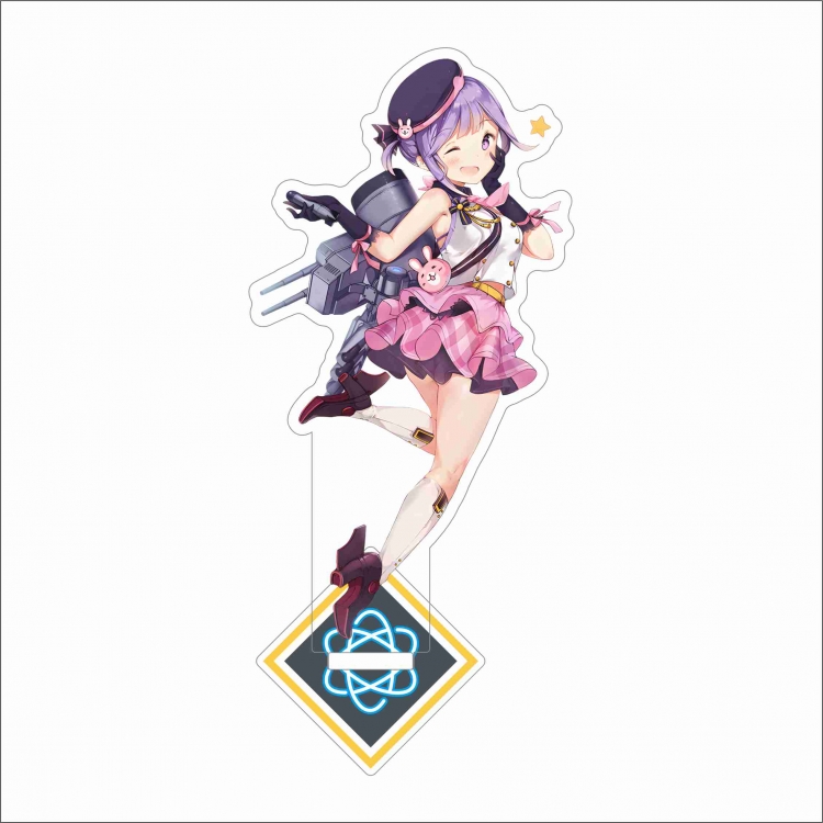 Azur Lane Anime characters acrylic Standing Plates Keychain 15cm