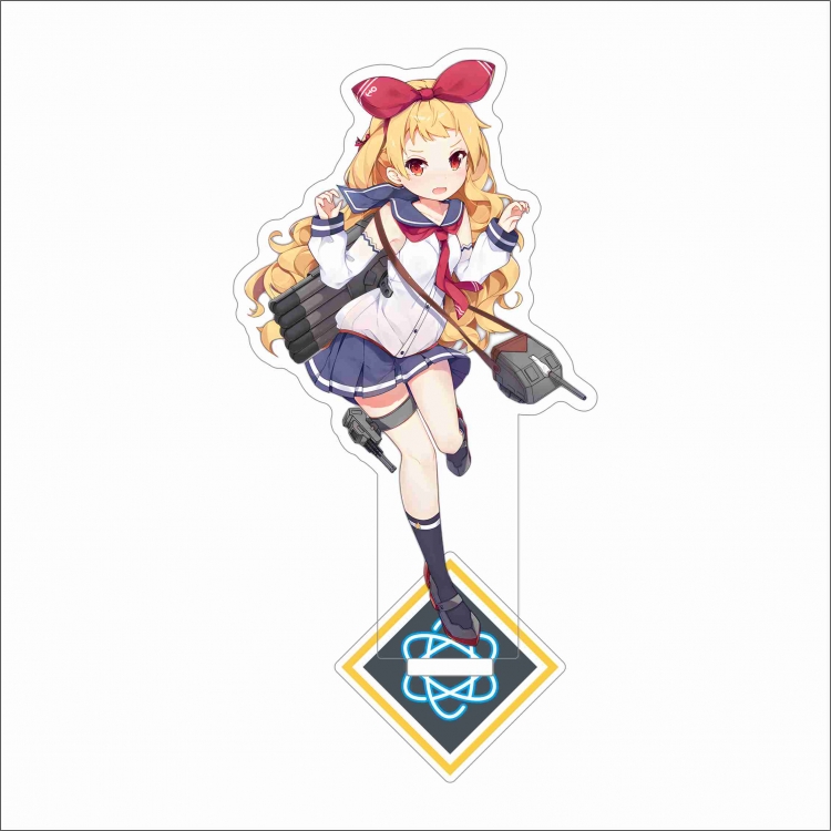 Azur Lane Anime characters acrylic Standing Plates Keychain 15cm